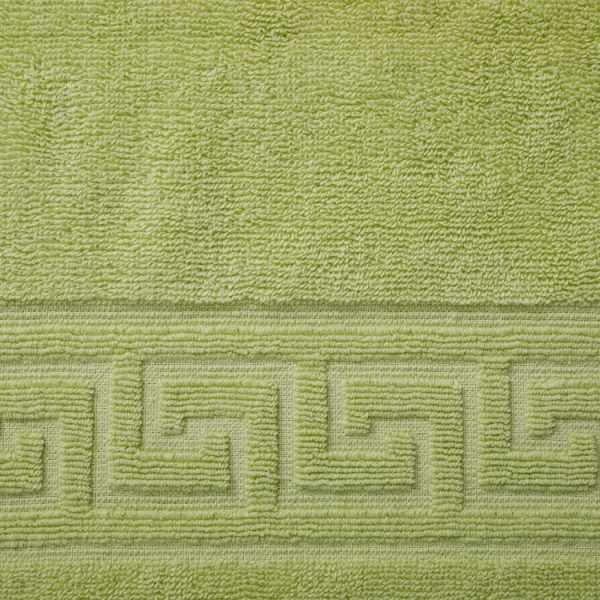 Prosoape Prosop de baie Bianca Cu Model Grecesc- verde - 70x140 cm 1