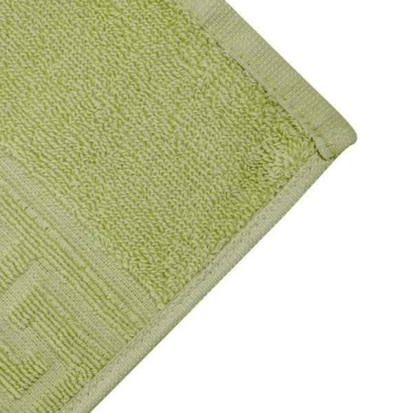 Prosop de baie Bianca Cu Model Grecesc- verde - 50x90 cm