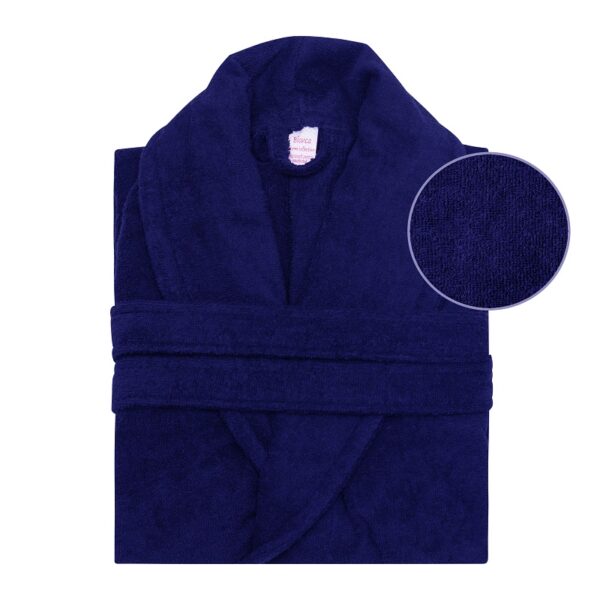 Halat Bianca De Baie 100% bumbac culoare bleumarin