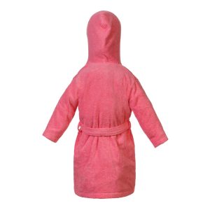 Halate de baie copii cu gluga Bianca culoare fuchsia (3)